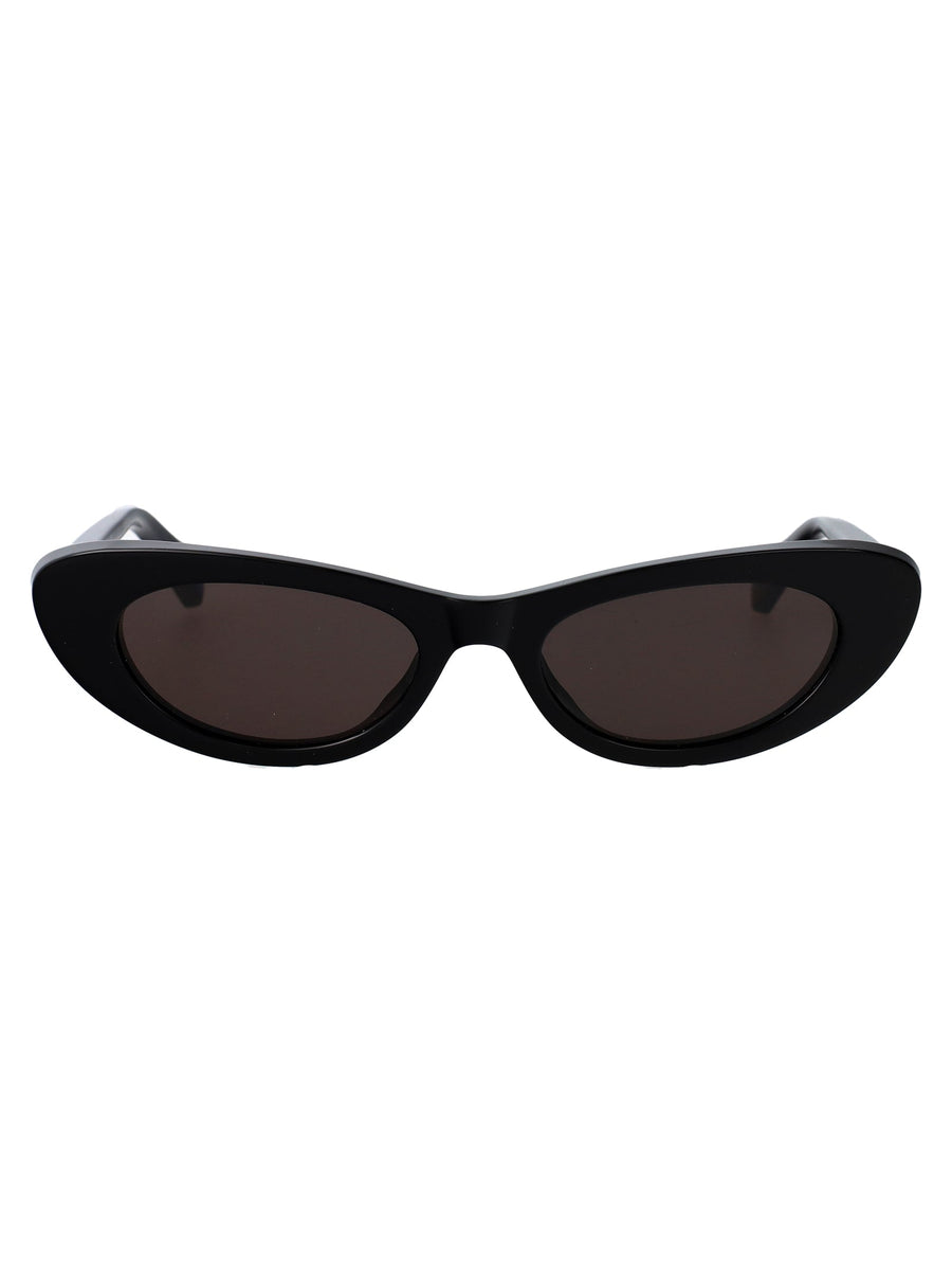 Bottega Veneta Bv1447s Acetate Cat-Eye Sunglasses — Black