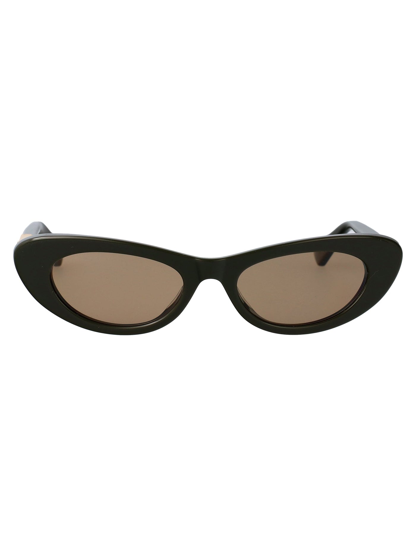 Bottega Veneta Bv1447s Sunglasses — Green Acetate
