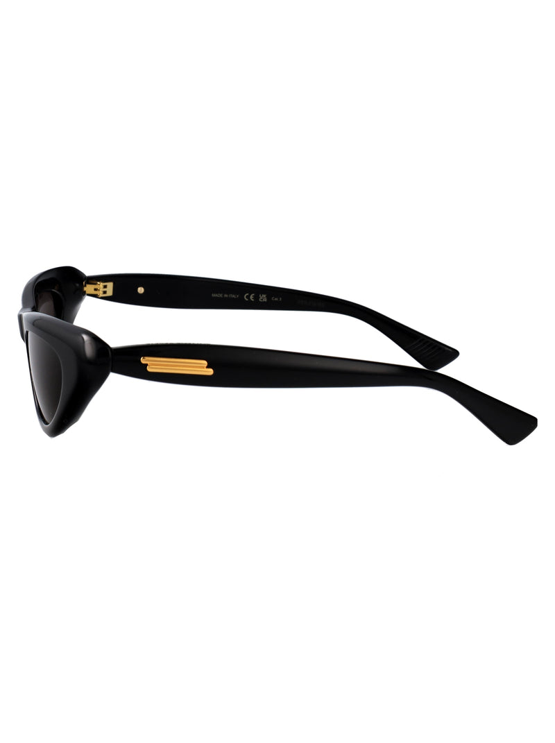 Bottega Veneta Bv1450s Cat-Eye Acetate Sunglasses — Black