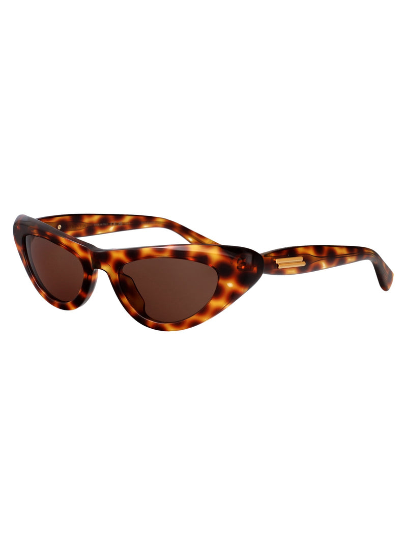 Bottega Veneta Bv1450s Sunglasses — Brown Acetate