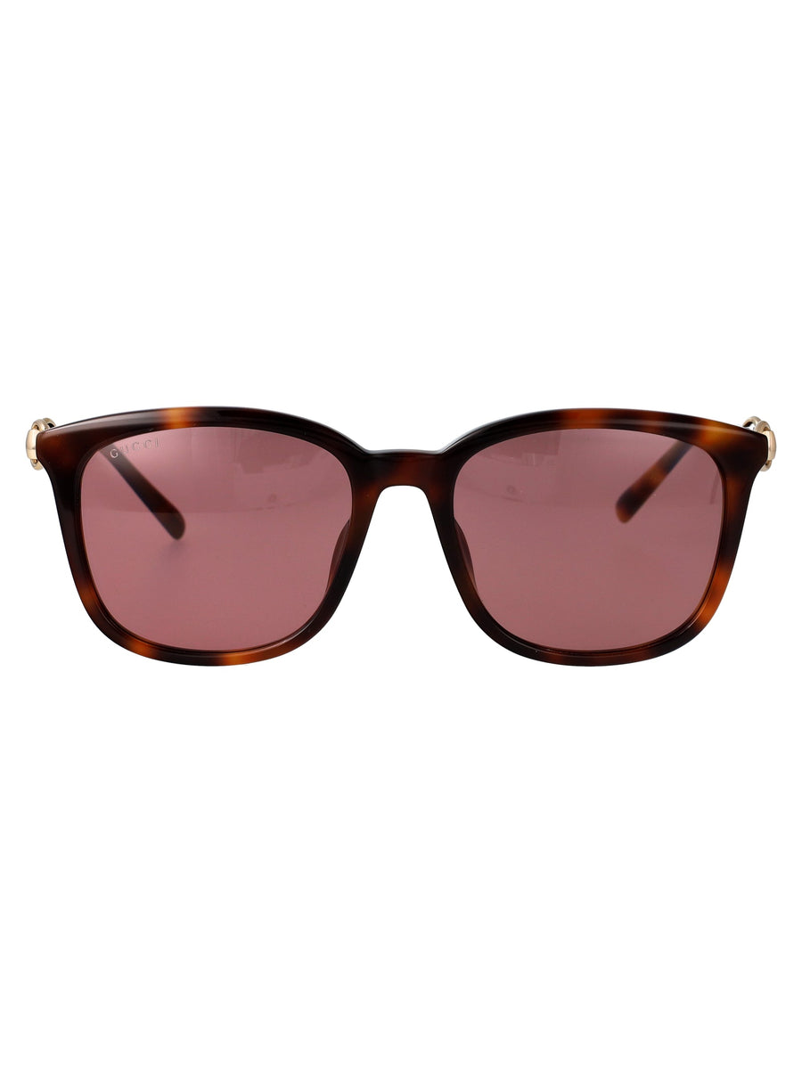 Gucci Gg2057sk Sunglasses — Brown Acetate