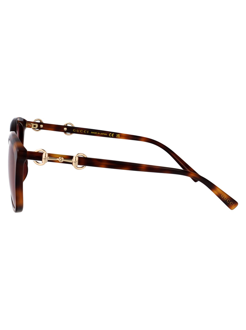 Gucci Gg2057sk Sunglasses — Brown Acetate