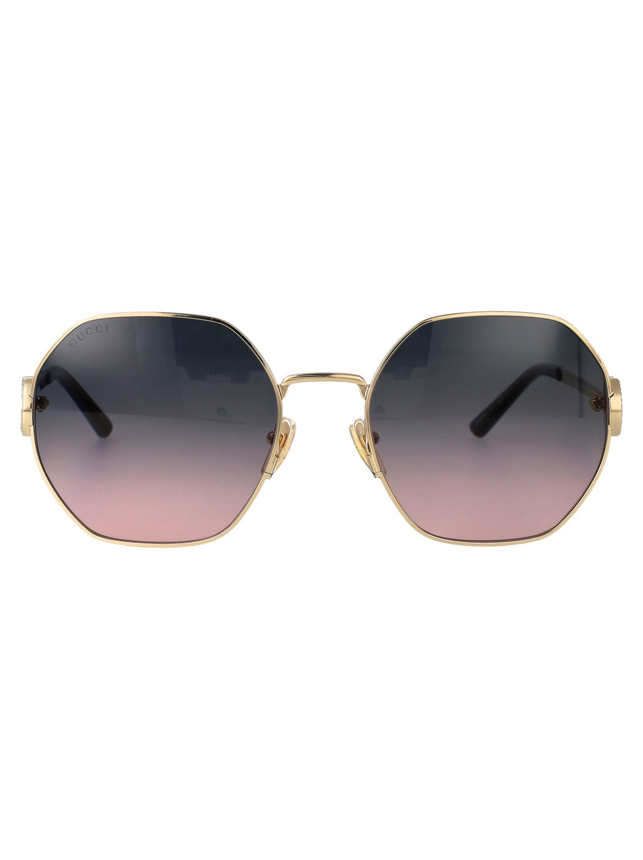 Gucci Gg2046s Sunglasses — Gold Metal