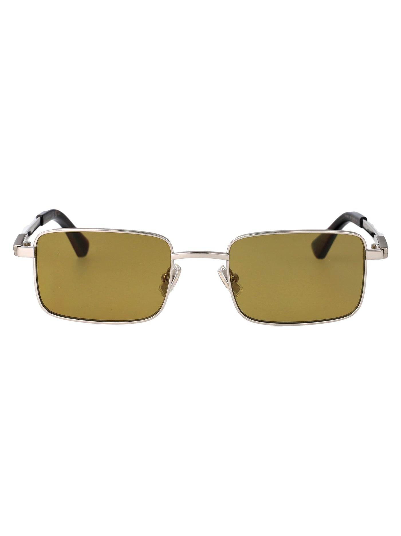 Bottega Veneta Bv1469s Sunglasses — Silver Metal
