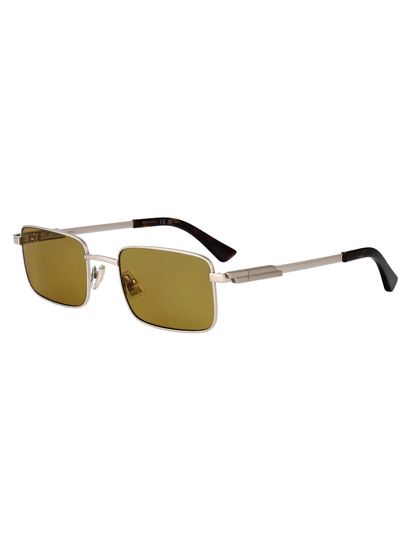 Bottega Veneta Bv1469s Sunglasses — Silver Metal