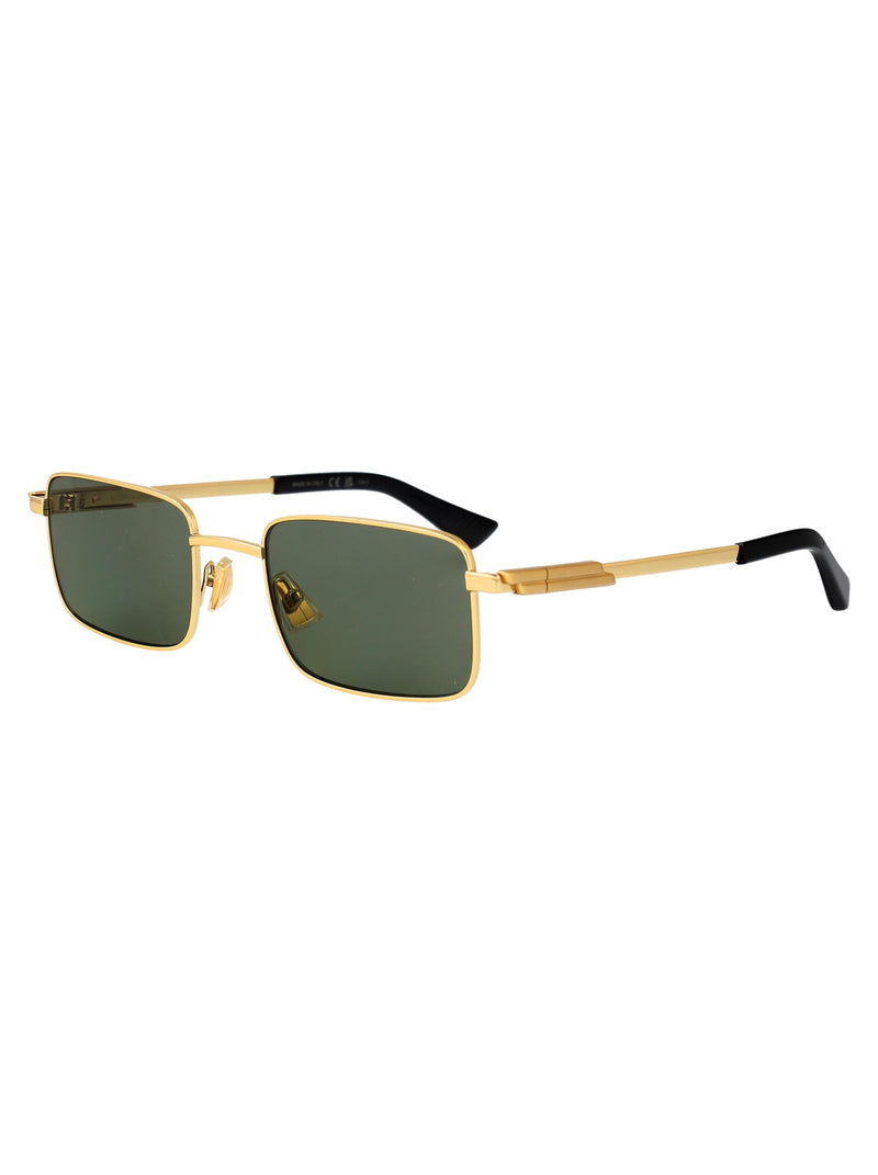 Bottega Veneta Bv1469s Sunglasses — Gold Metal