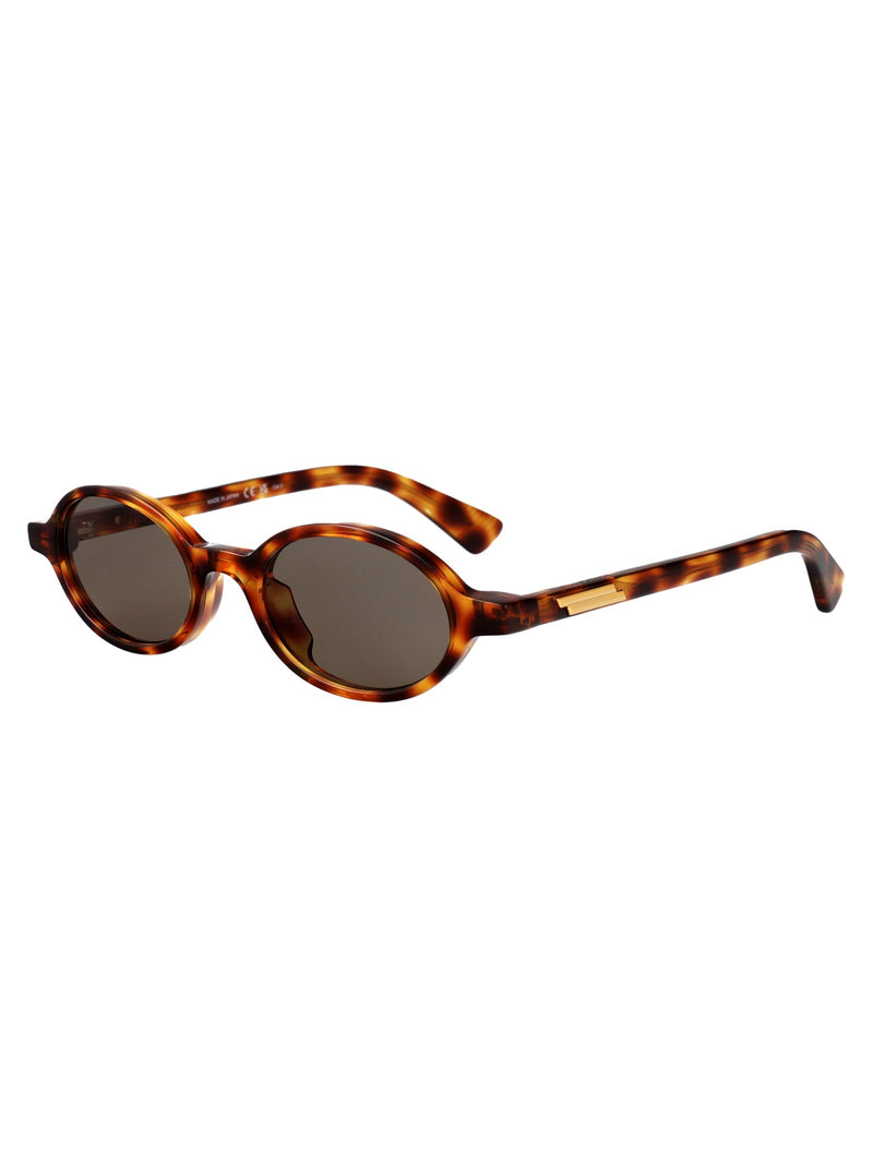 Bottega Veneta Bv1388s Havana Acetate Sunglasses —