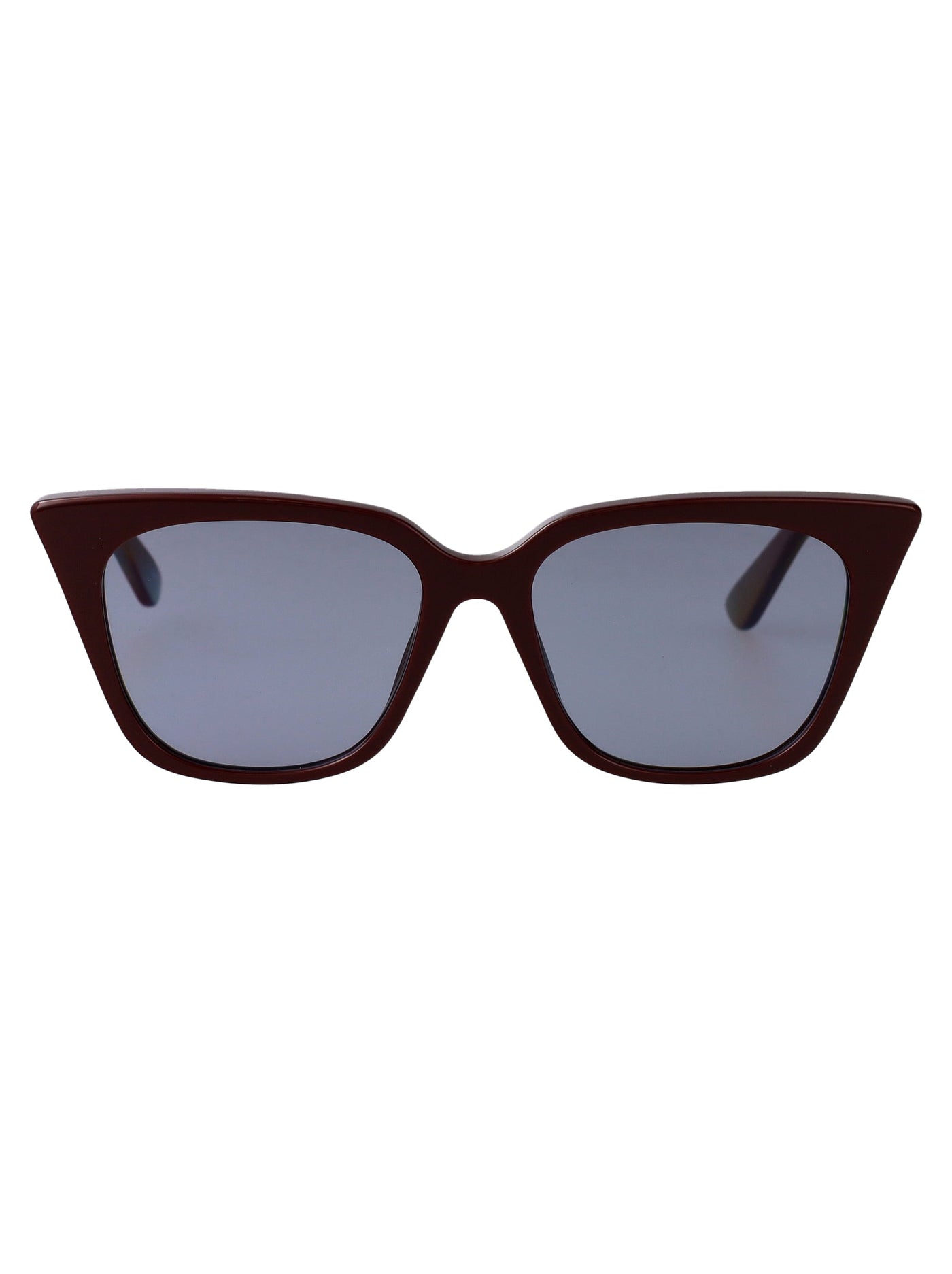 Alexander Mcqueen Am0556s Sunglasses — Burgundy Acetate