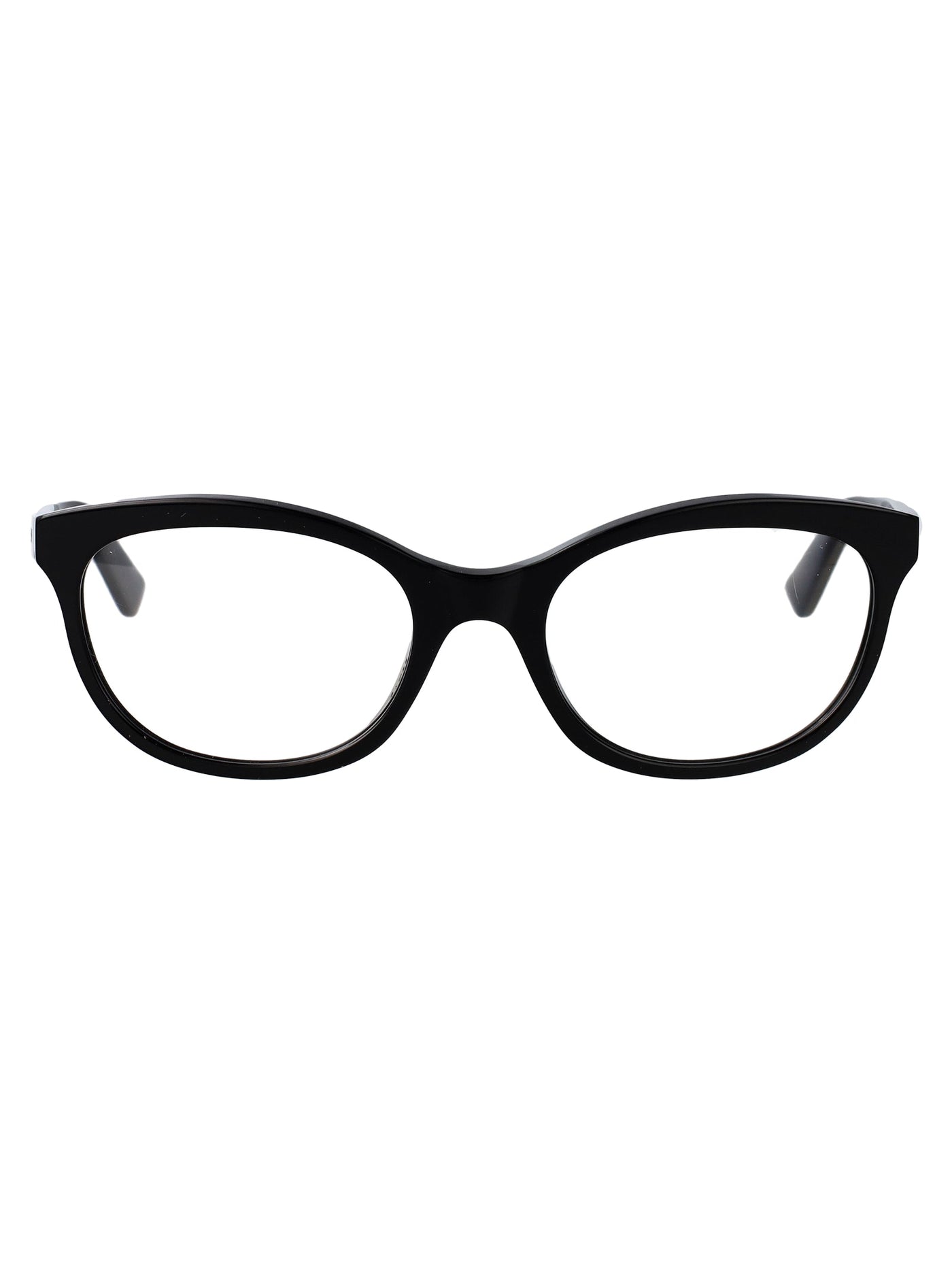 Alexander Mcqueen Am0569o Black Acetate Cat-Eye Sunglasses —