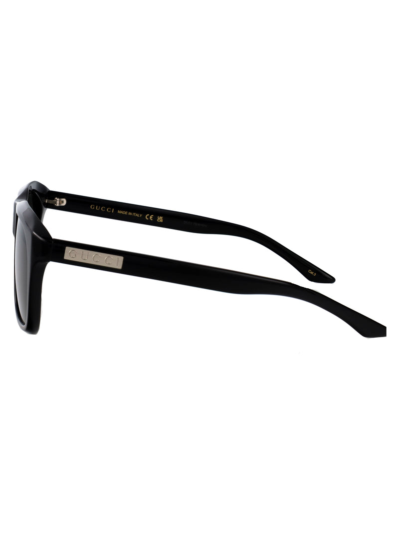 Gucci Gg2077s Sunglasses — Gray Acetate