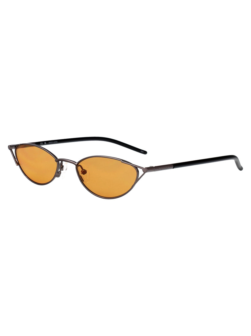 Alexander Mcqueen Am0563s Sunglasses — Gray Metal