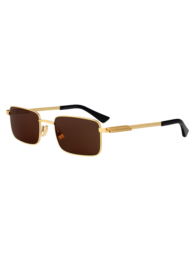Bottega Veneta Bv1469s Gold Metal Sunglasses —