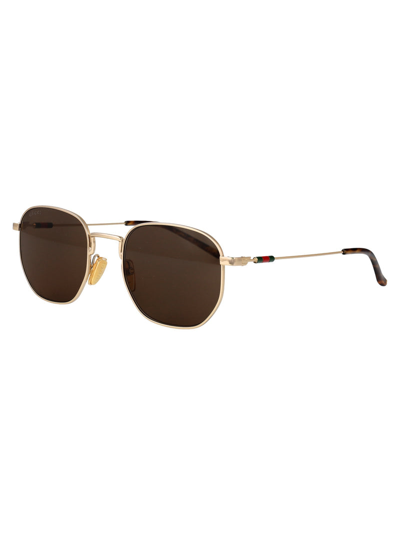 Gucci Gg2095s Sunglasses — Gold Metal