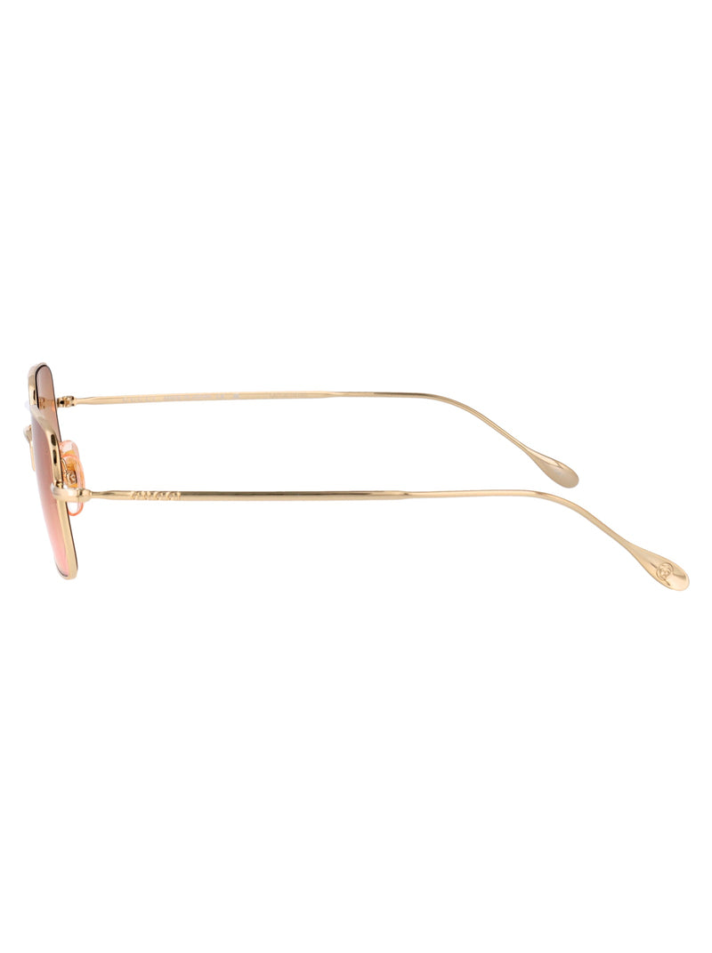 Gucci Gg1813s Gradient-Tinted Metal Sunglasses — Gold
