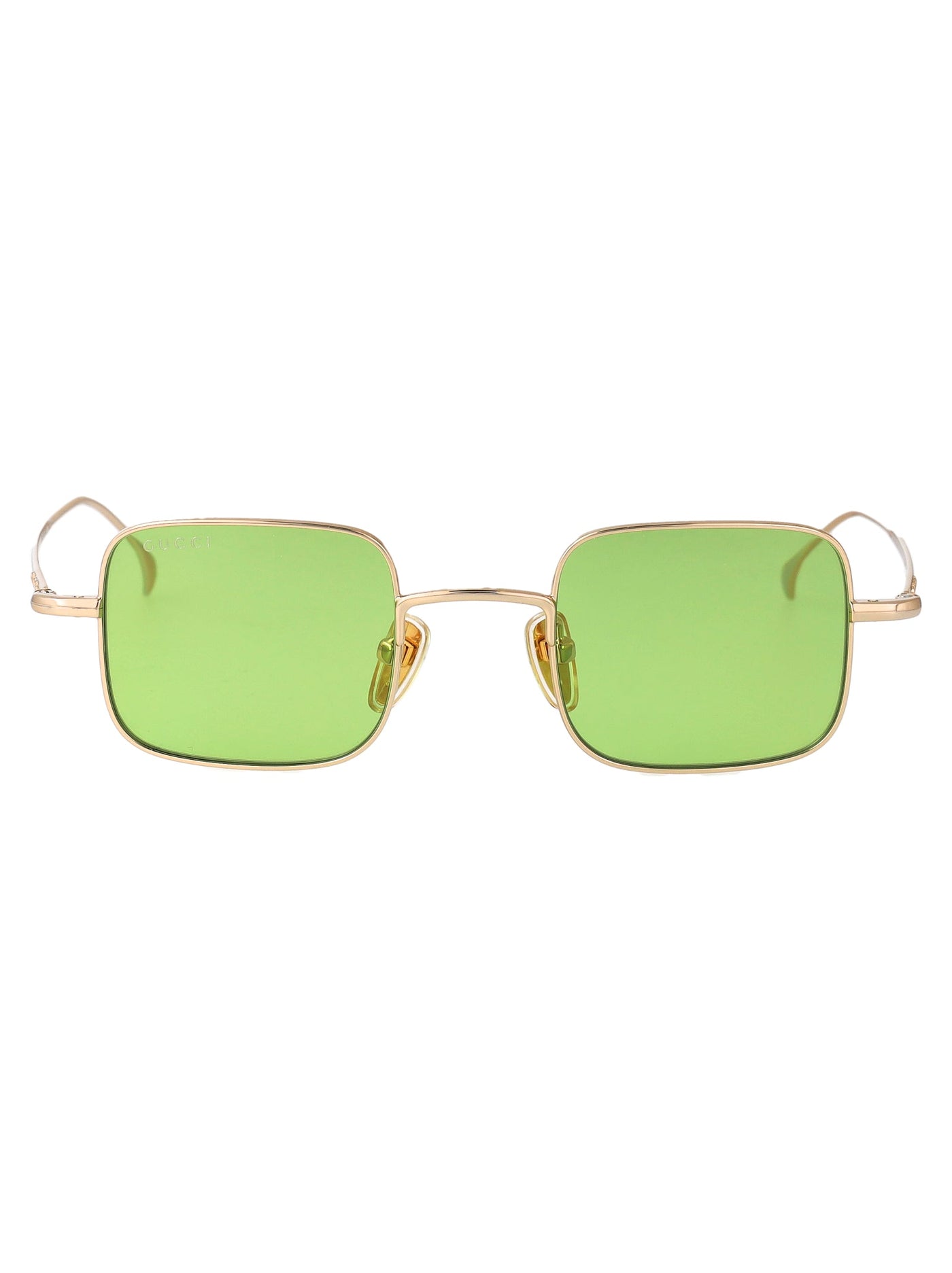 Gucci Gg1813s Gold Metal Square Sunglasses —