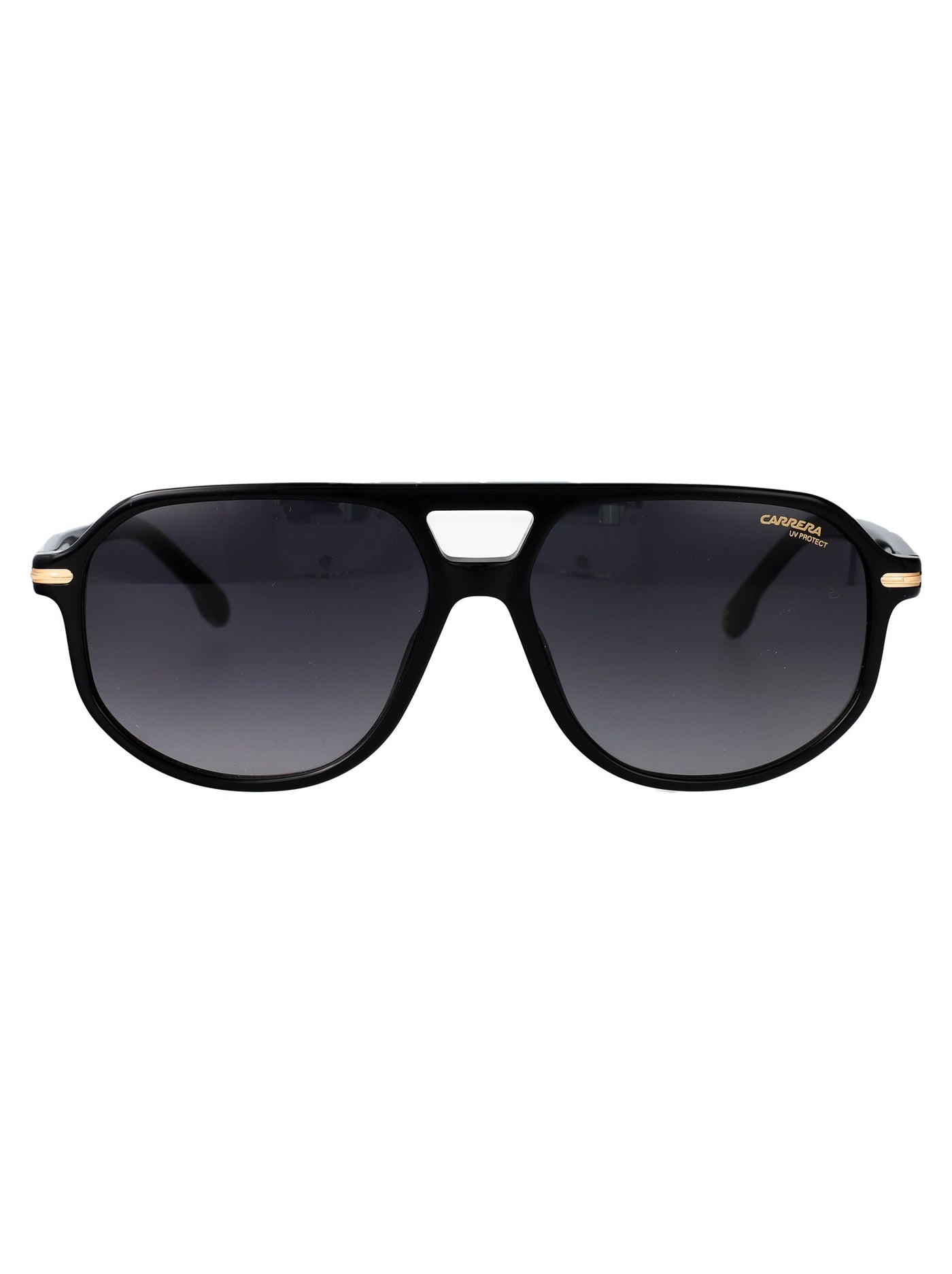 Carrera Acetate Aviator Sunglasses — Black
