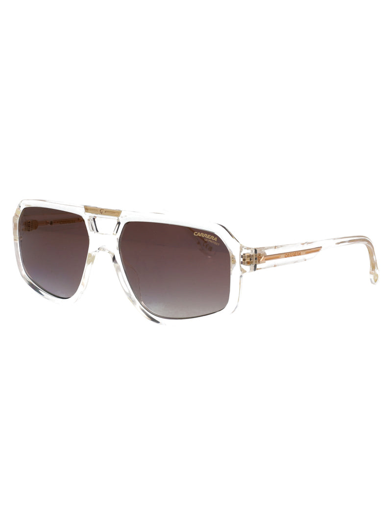 Carrera Crystal Eco-Polyamide Sunglasses — Brown Eco Polyamide
