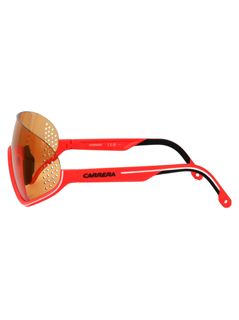Carrera Carreraeyedra Polyamide Shield Sunglasses — Red Inj-gril