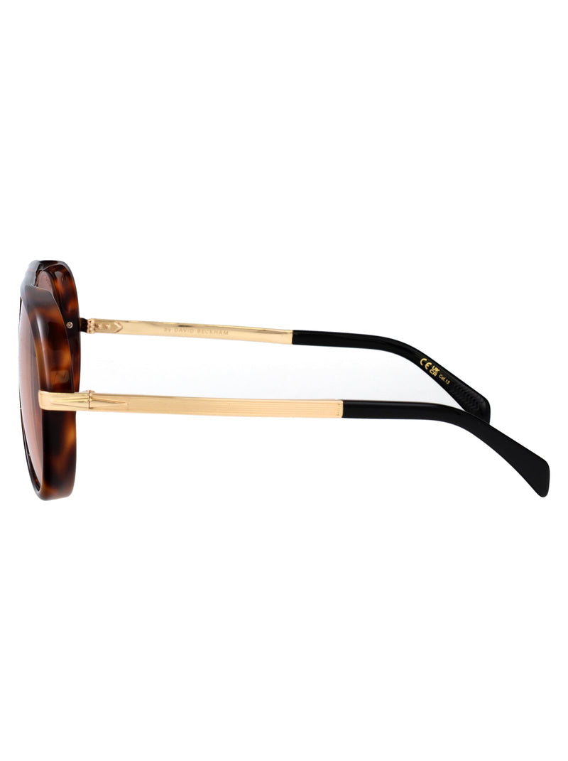 Eyewear By David Beckham Sunglasses — Havana Acetate