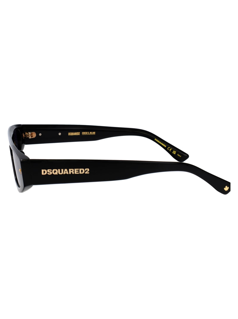 Dsquared2 Black Acetate Sunglasses —