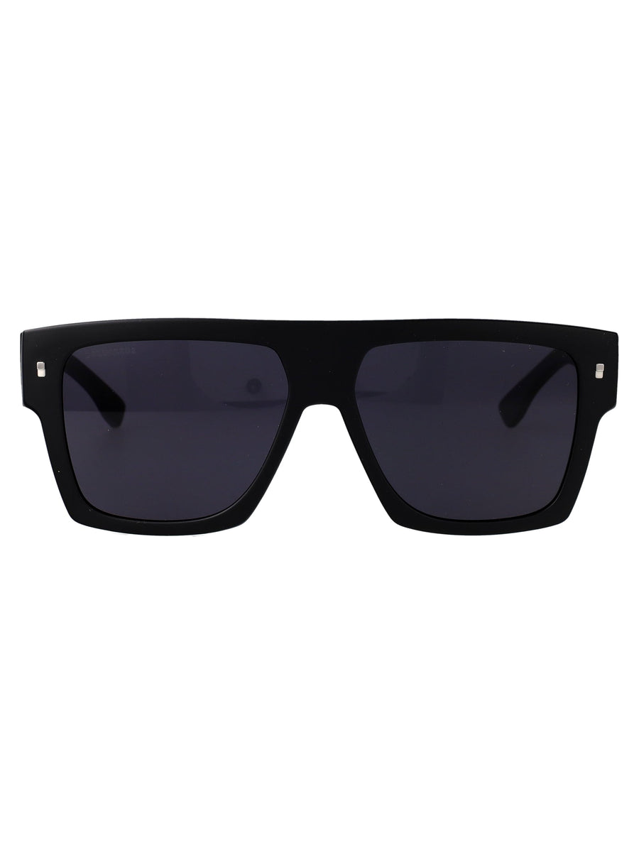 Dsquared2 Matte Black Injected Sunglasses —