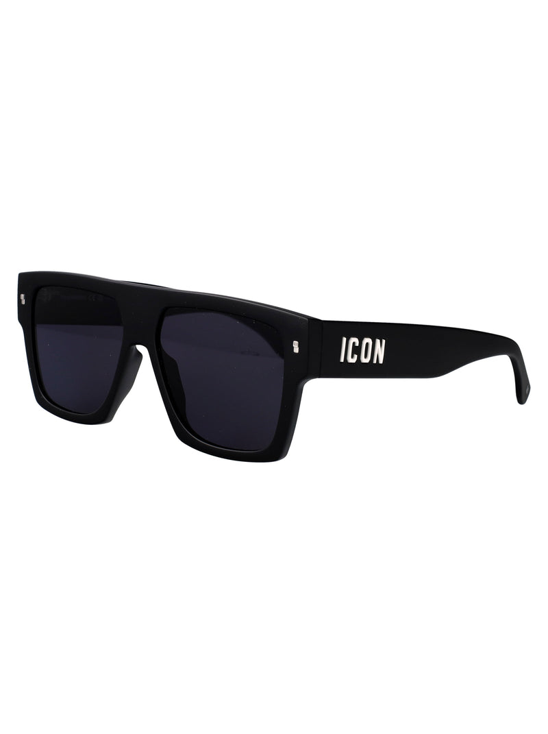 Dsquared2 Matte Black Injected Sunglasses —