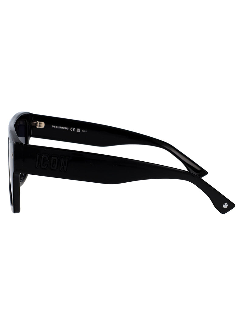 Dsquared2 Injected Frame Sunglasses — Black