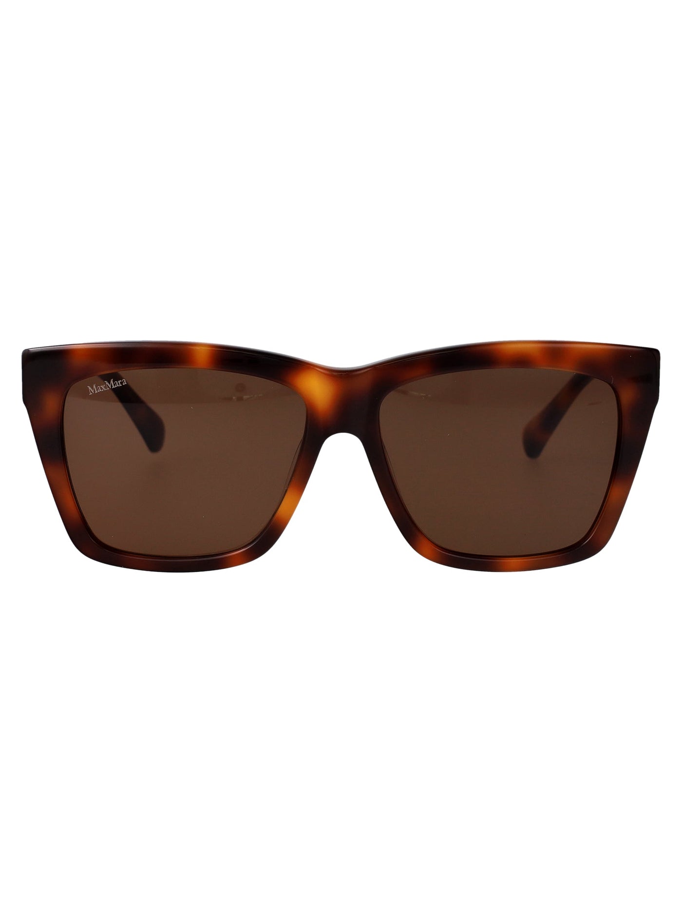 Max Mara Mm0193 Tortoiseshell Acetate Sunglasses — Brown
