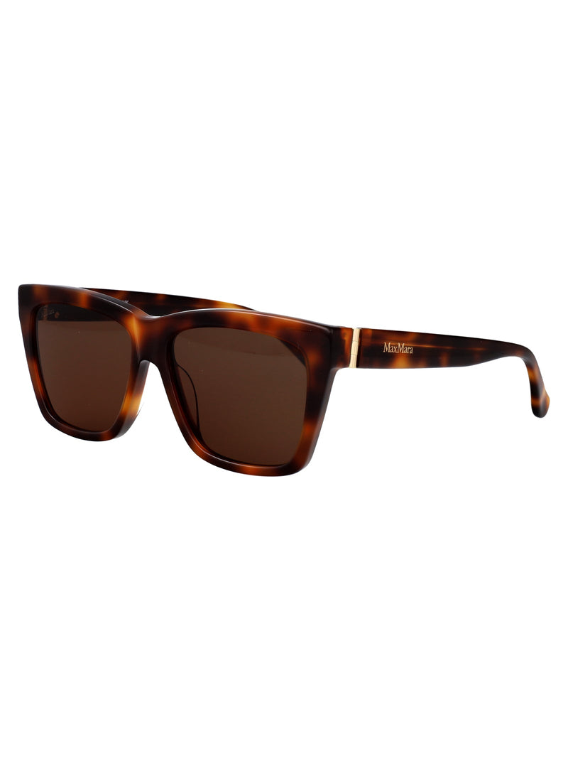 Max Mara Mm0193 Tortoiseshell Acetate Sunglasses — Brown