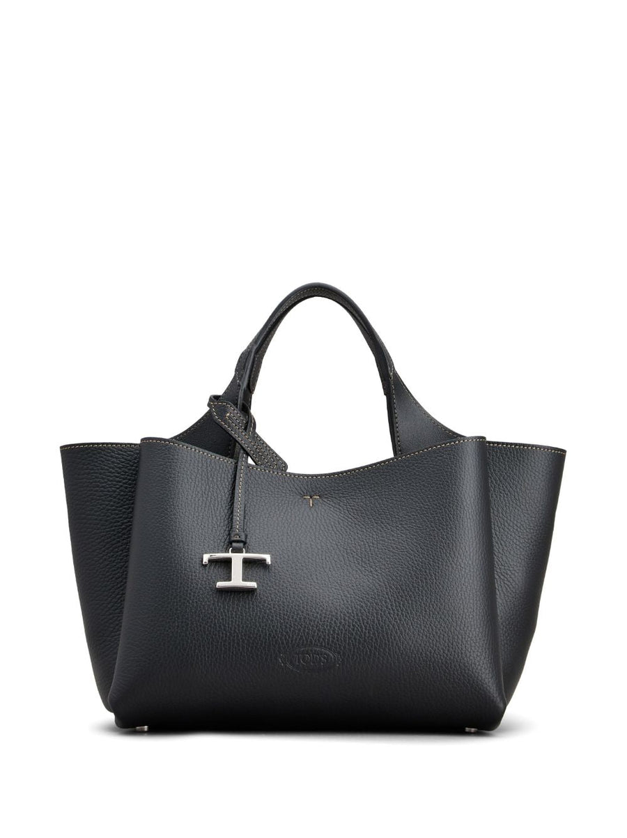Tods T Timeless Tote Bag — Black