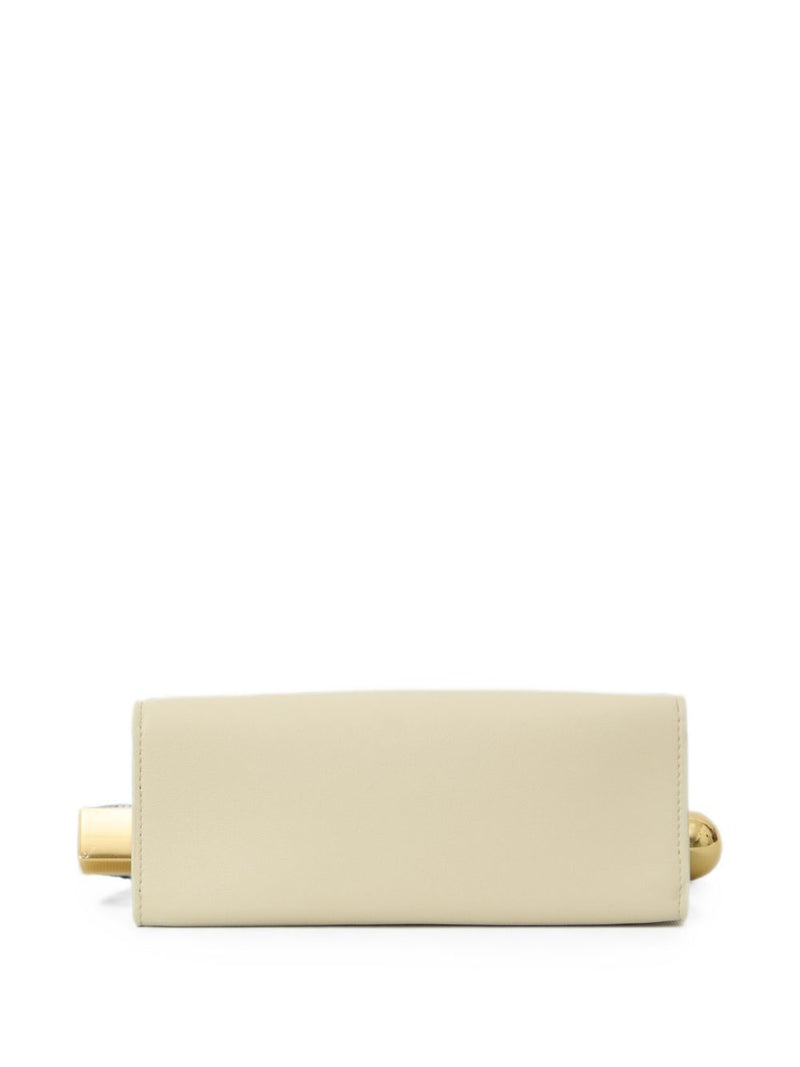 Jacquemus Clutch — Beige Leather