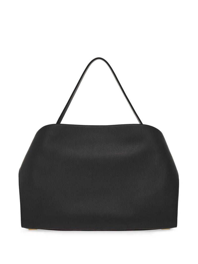 Ferragamo Hug Shoulder Bag — Black Leather