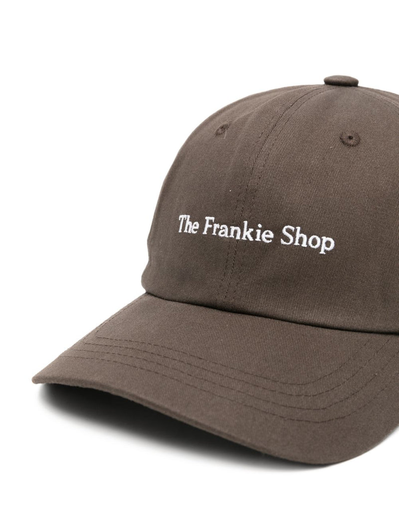 032c Logo-Embroidered Baseball Cap — Brown Caps