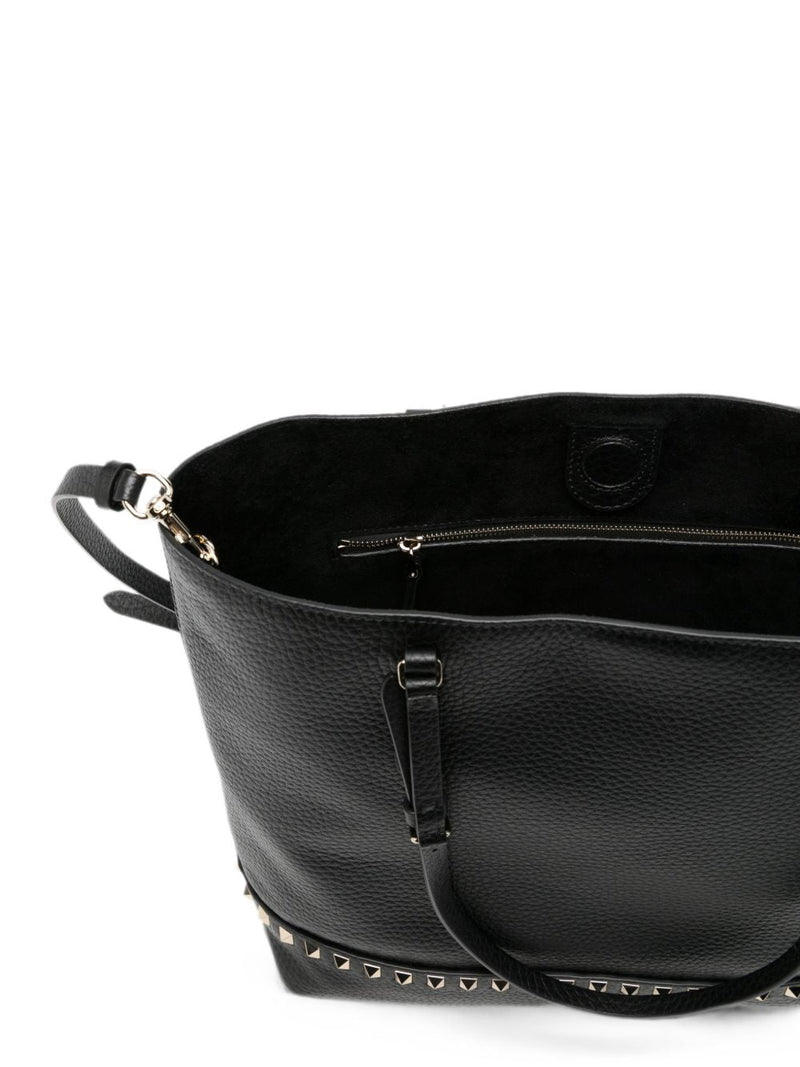 Valentino Garavani Rockstud Shoulder Bag — Black