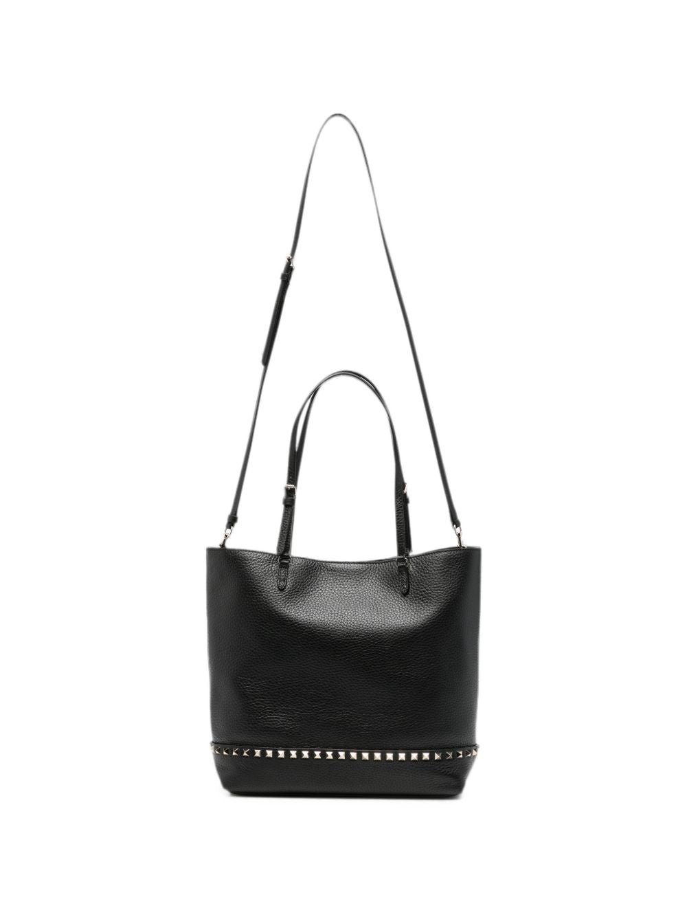 Valentino Garavani Rockstud Shoulder Bag — Black