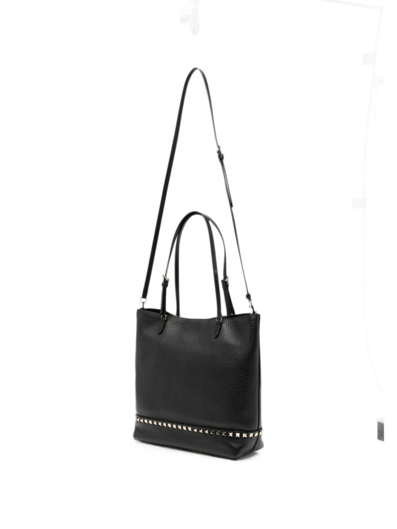 Valentino Garavani Rockstud Shoulder Bag — Black