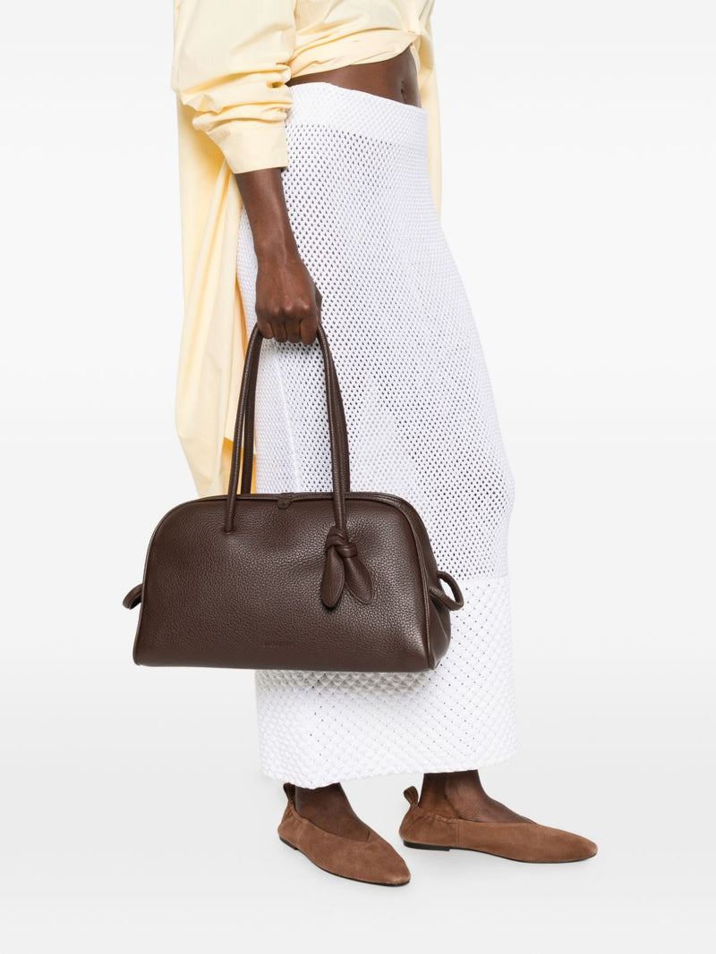 Jacquemus Shoulder Bag — Brown Calfskin