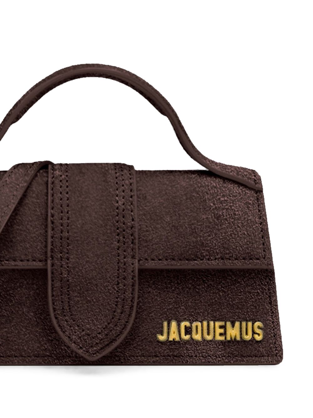Jacquemus Top Handle Bag — Brown Leather
