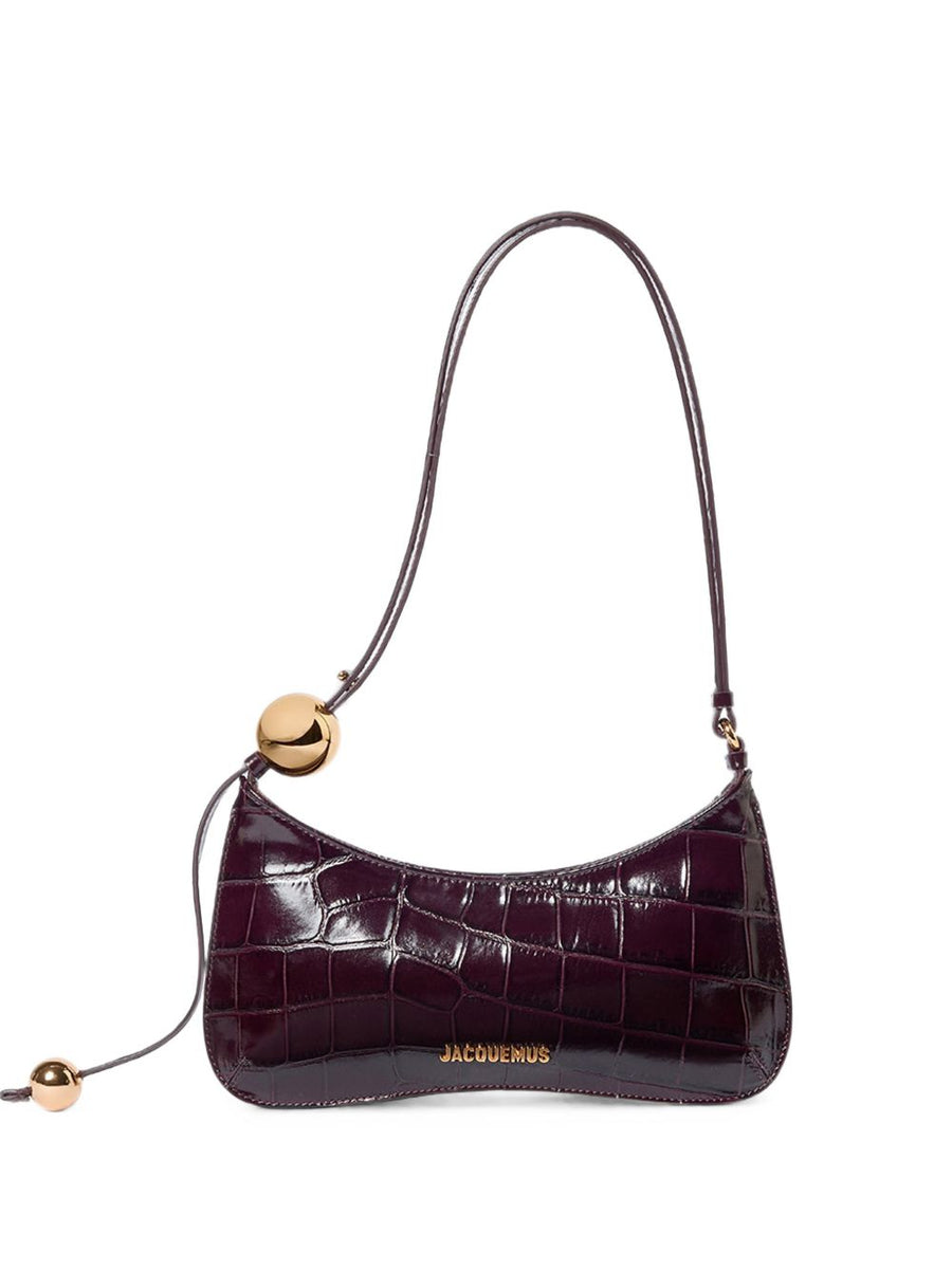 Jacquemus Shoulder Bag — Burgundy