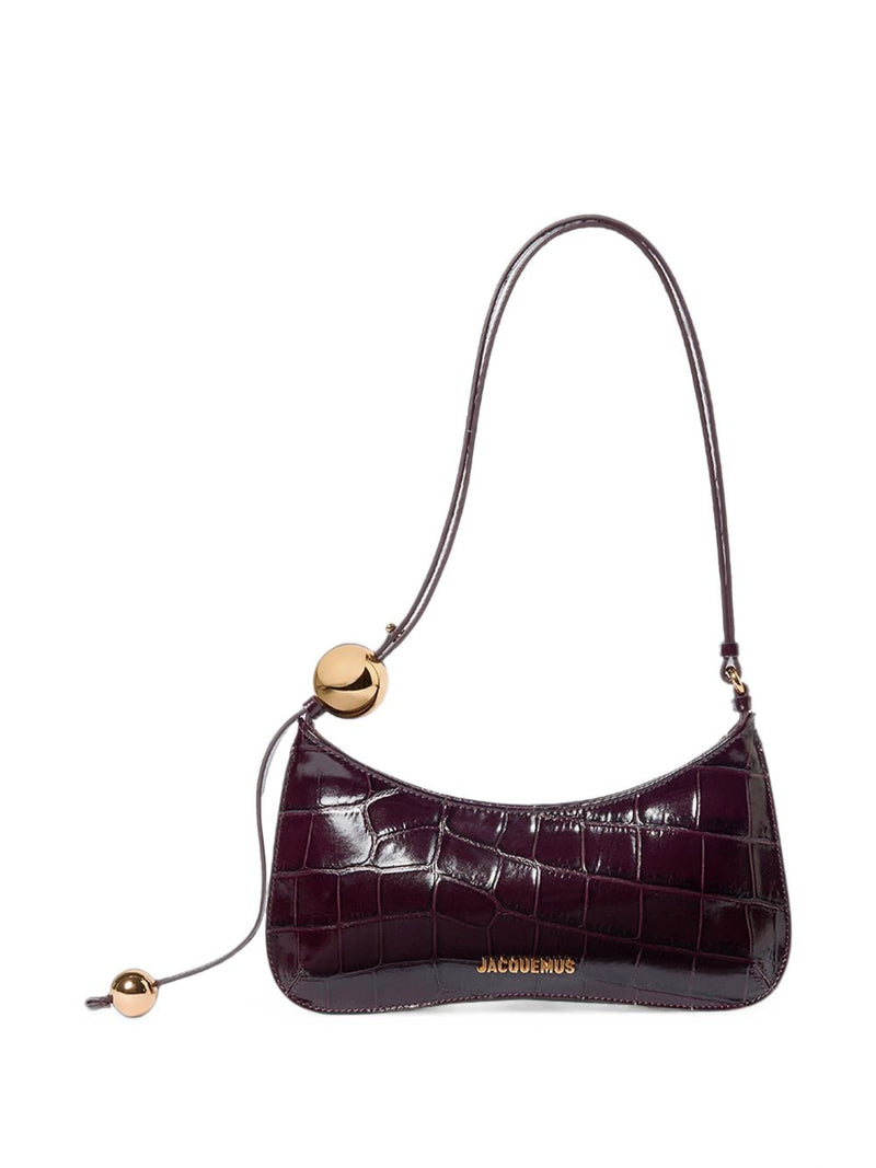 Jacquemus Shoulder Bag — Burgundy