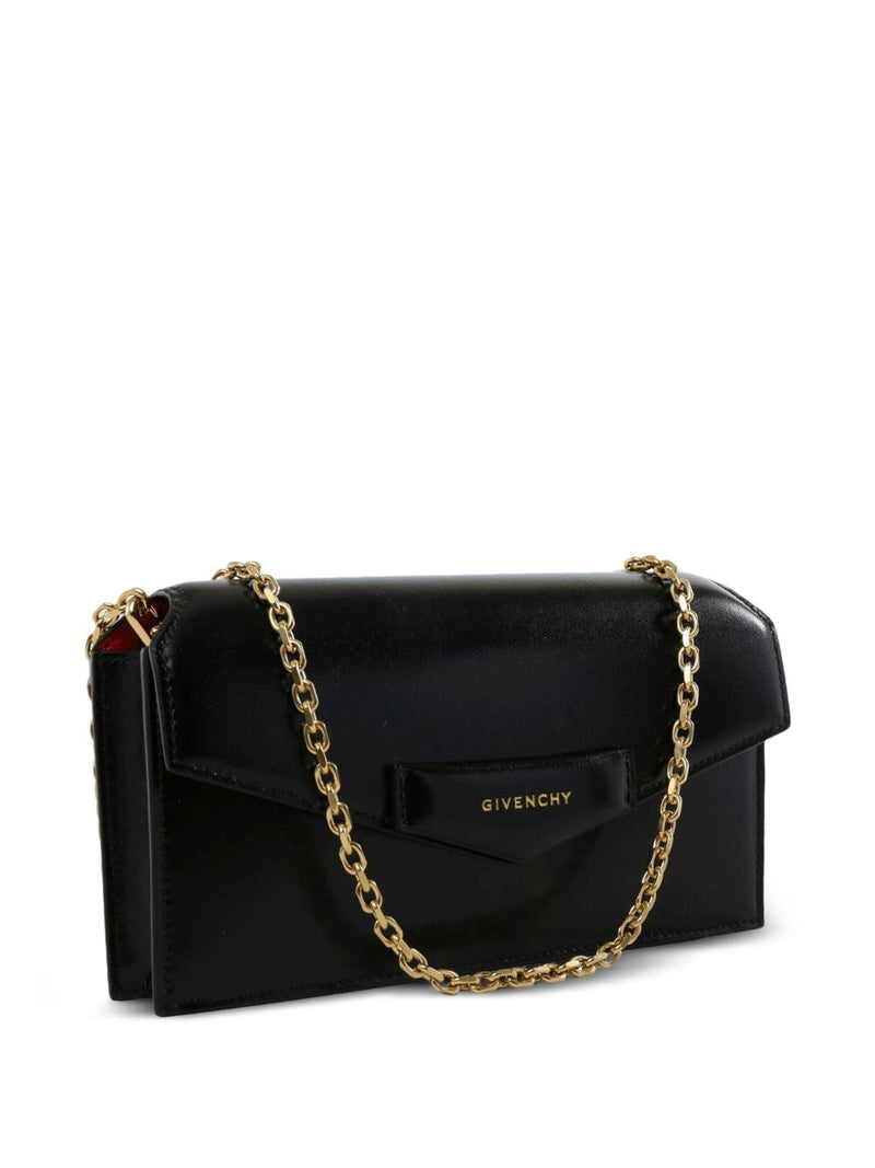 Givenchy Antigona Shoulder Bag — Black Leather