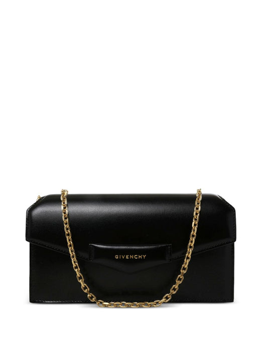 Givenchy Antigona Shoulder Bag — Black Leather