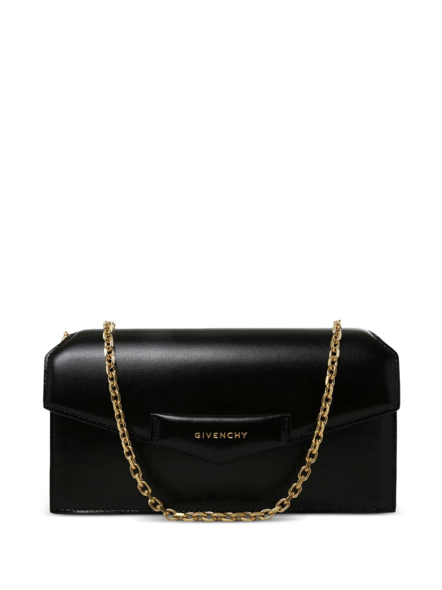 Givenchy Antigona Shoulder Bag — Black Leather