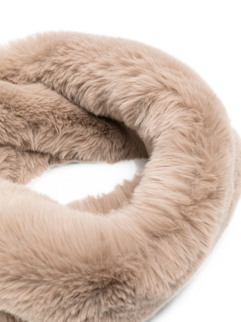 032c Ginevra Scarf — Taupe Scarfs