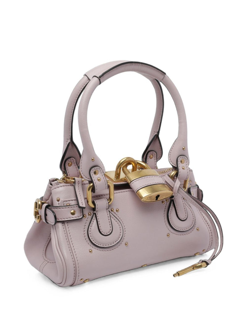 Chloé Paddington Shoulder Bag — Purple