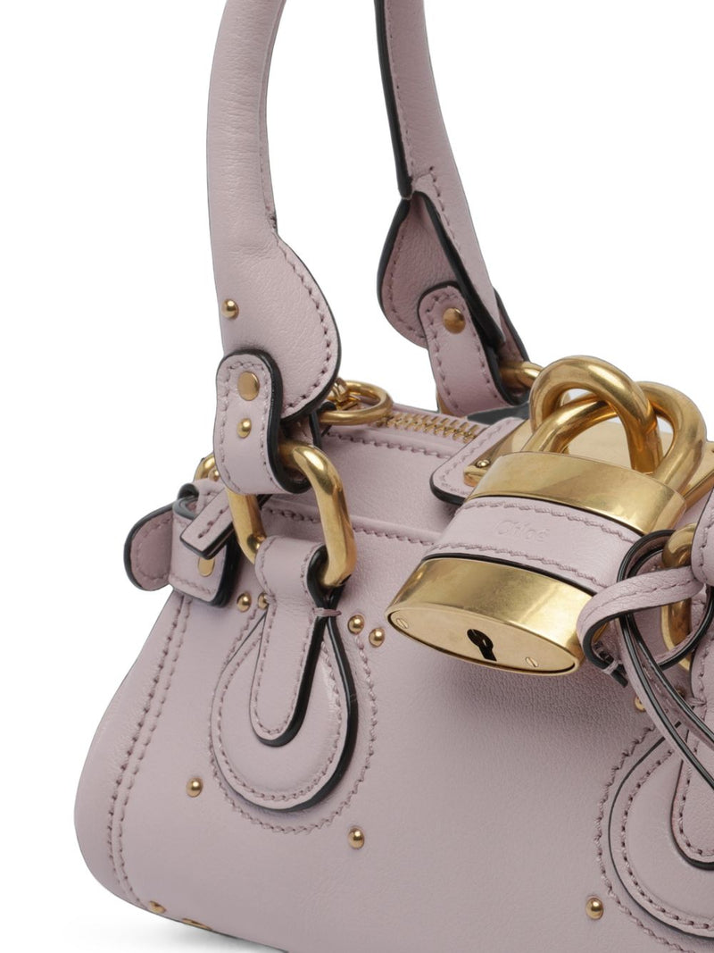 Chloé Paddington Shoulder Bag — Purple