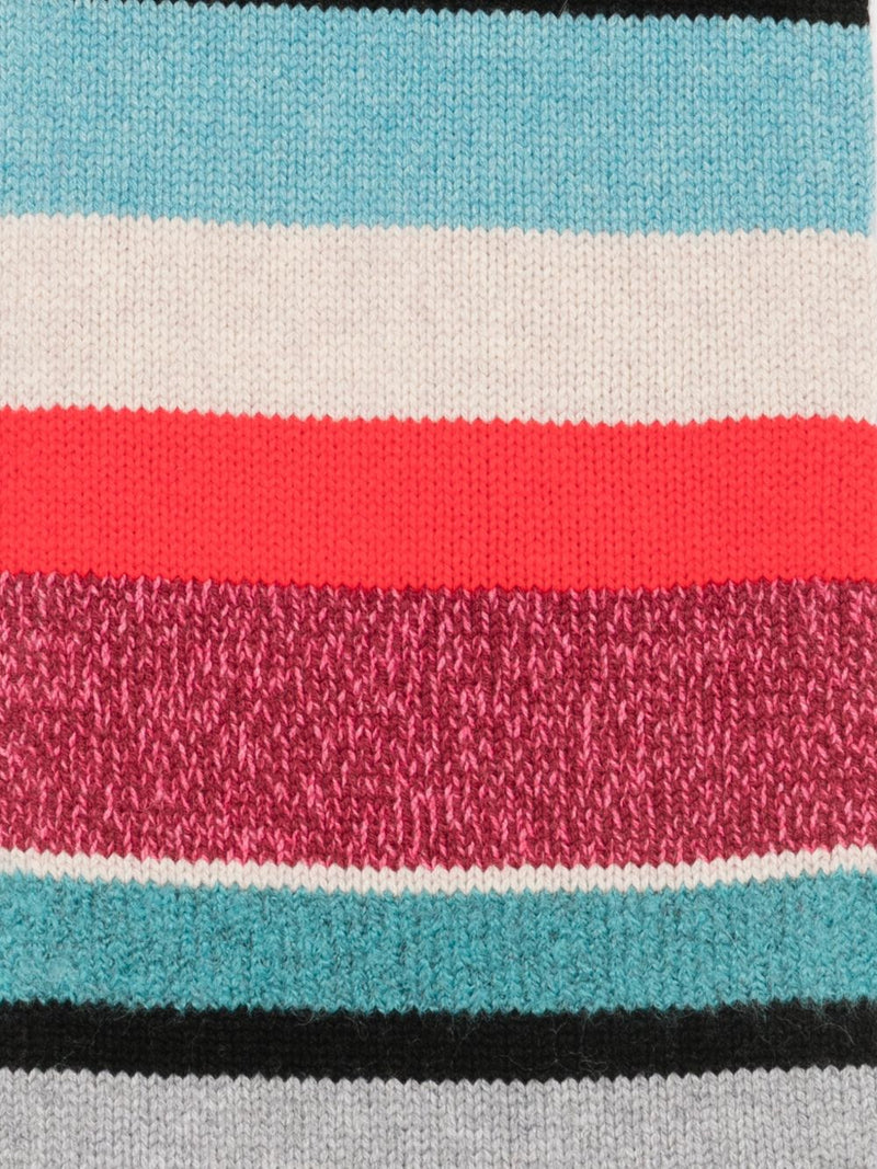 Paul Smith Striped Knit Scarf — Multicolor Scarfs