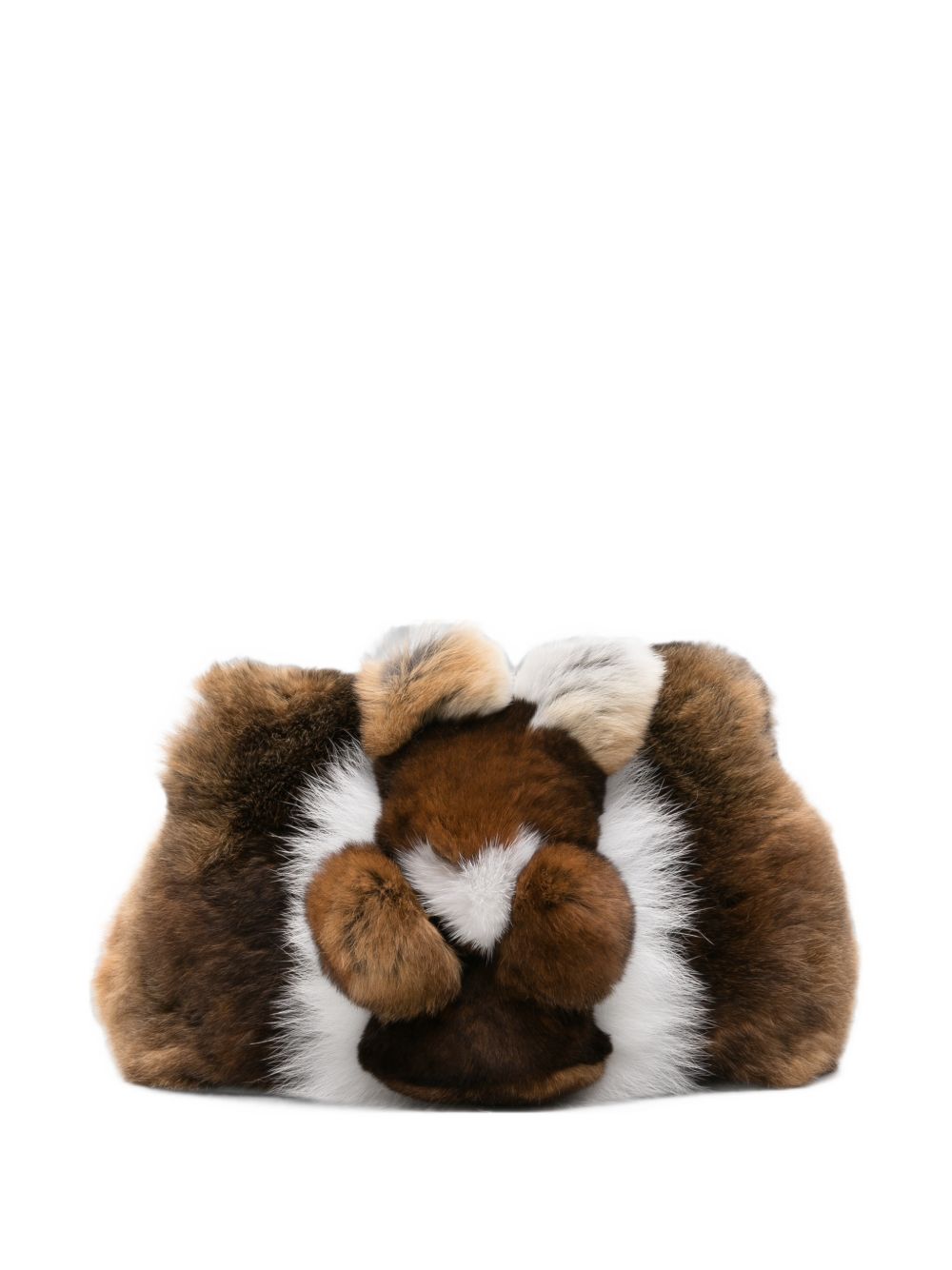 Anita Bilardi Scoiattolo Clutch — Brown