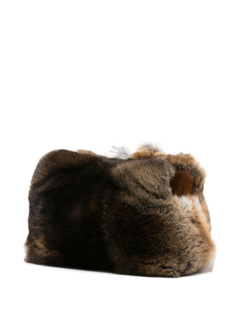Anita Bilardi Scoiattolo Clutch — Brown