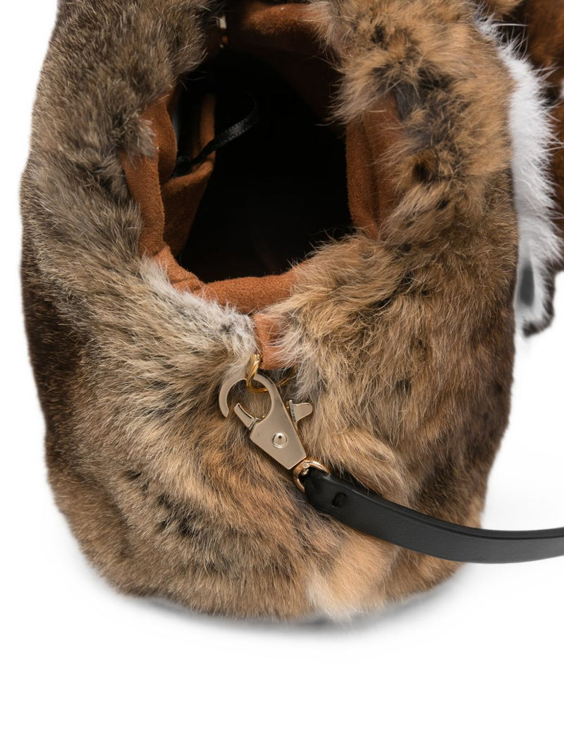 Anita Bilardi Scoiattolo Clutch — Brown